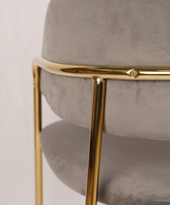 Azure Glam Velvet Chair