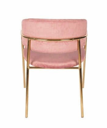 Azure Glam Velvet Chair