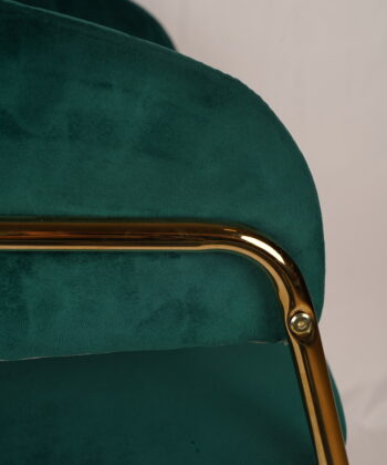 Azure Glam Velvet Chair