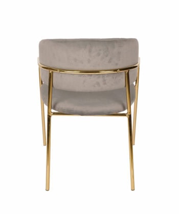 Azure Glam Velvet Chair