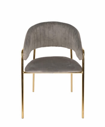 Azure Glam Velvet Chair