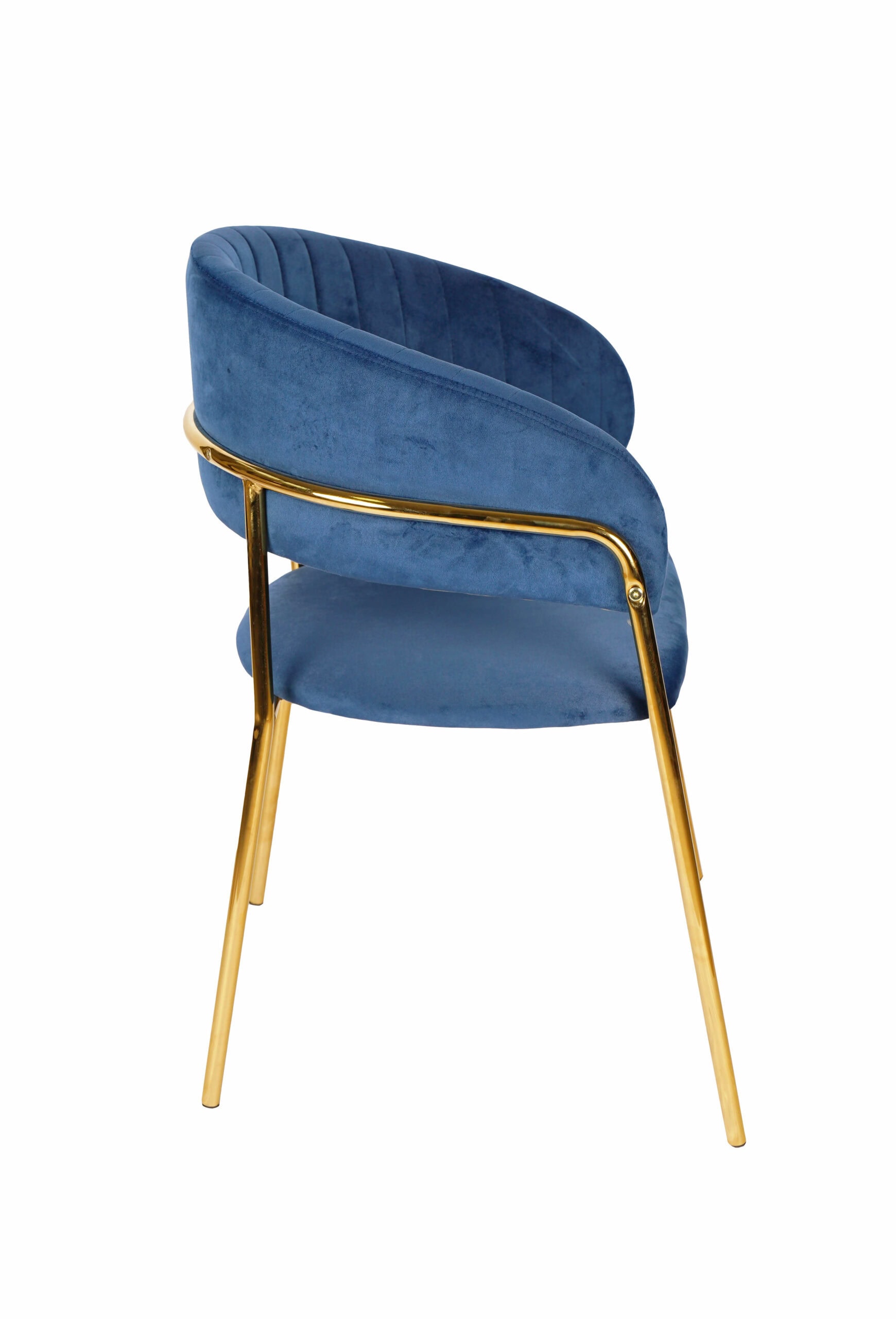 Azure Glam Velvet Chair