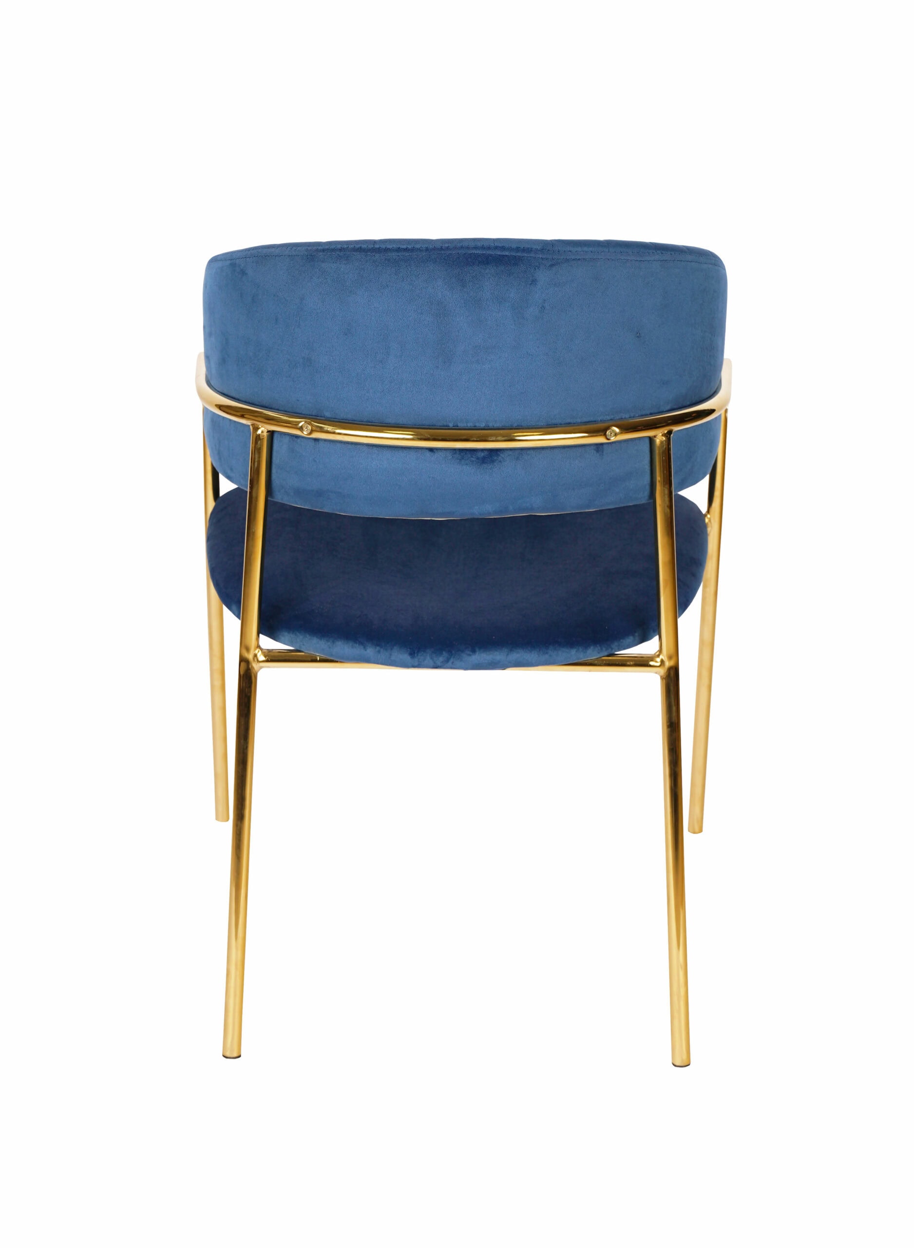 Azure Glam Velvet Chair