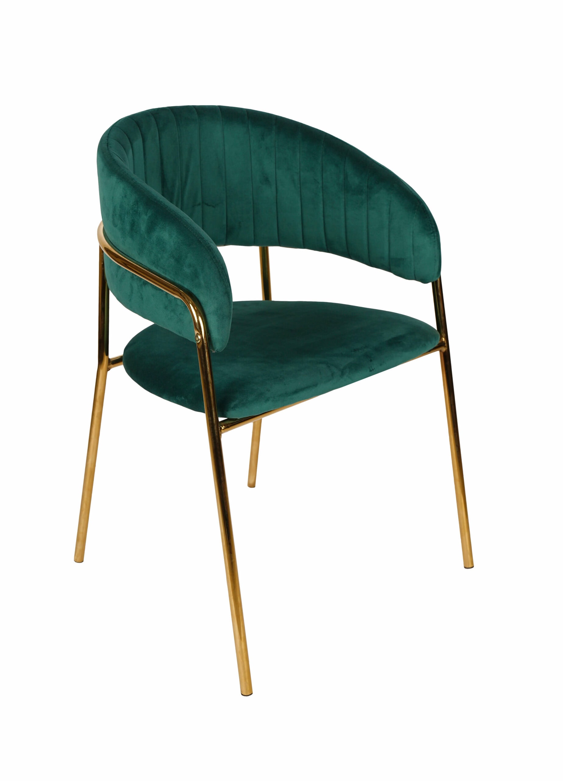 Azure Glam Velvet Chair