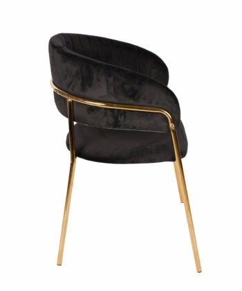 Azure Glam Velvet Chair