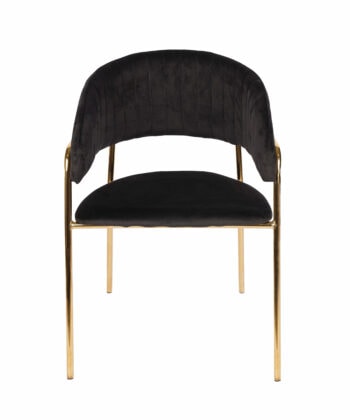 Azure Glam Velvet Chair