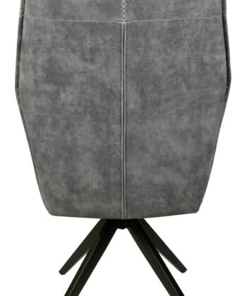 Berlin Grey Chenille Retro Chair