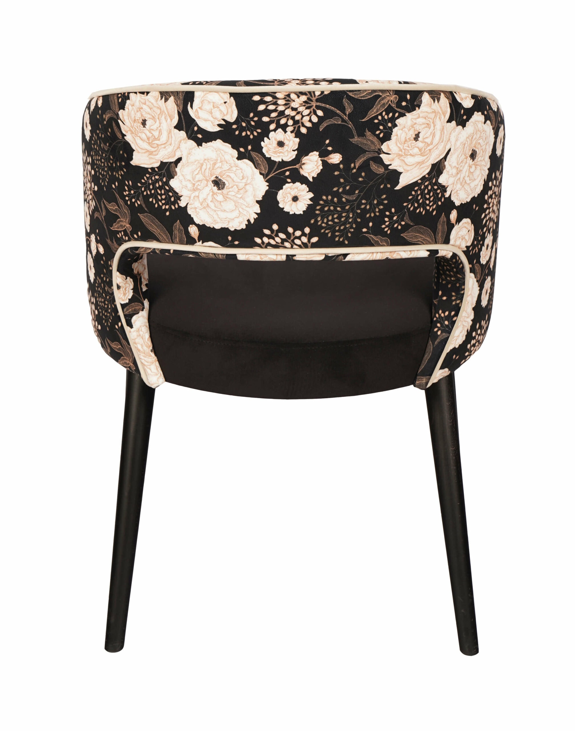 Bloom Noir Velvet Dining Chair