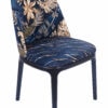 Emerald Monstera Velvet Chair