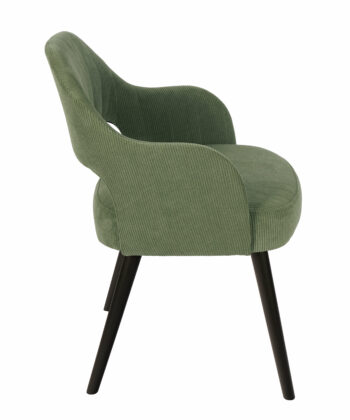 Evergreen Corduroy Lounge Chair