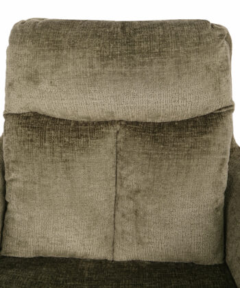 Hendi Grey Chenille Swivel Armchair
