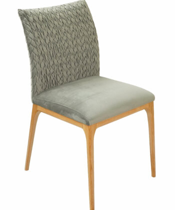 Oak Haven 3D Velvet Chair