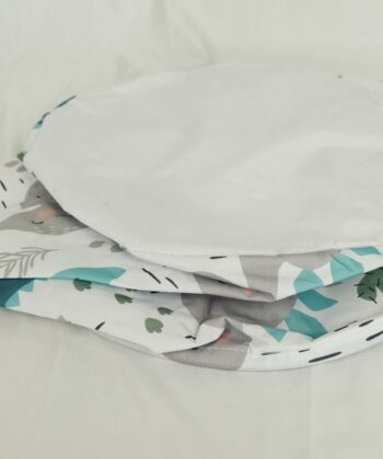 Multi-Color Fabric Toy Storage Basket