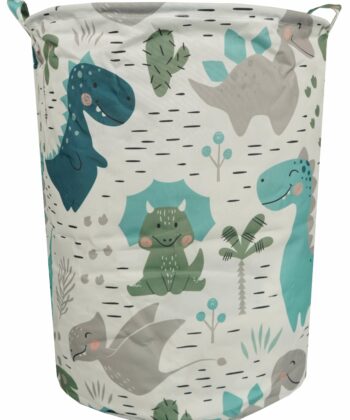 Multi-Color Fabric Toy Storage Basket