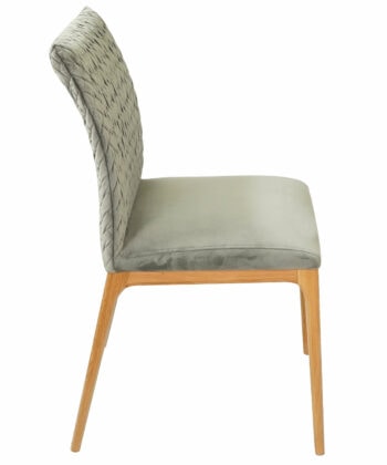 Oak Haven 3D Velvet Chair
