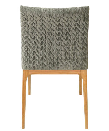 Oak Haven 3D Velvet Chair