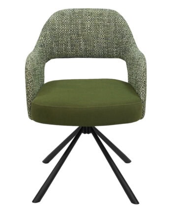Pivot39 Beige Boucle Swivel Chair