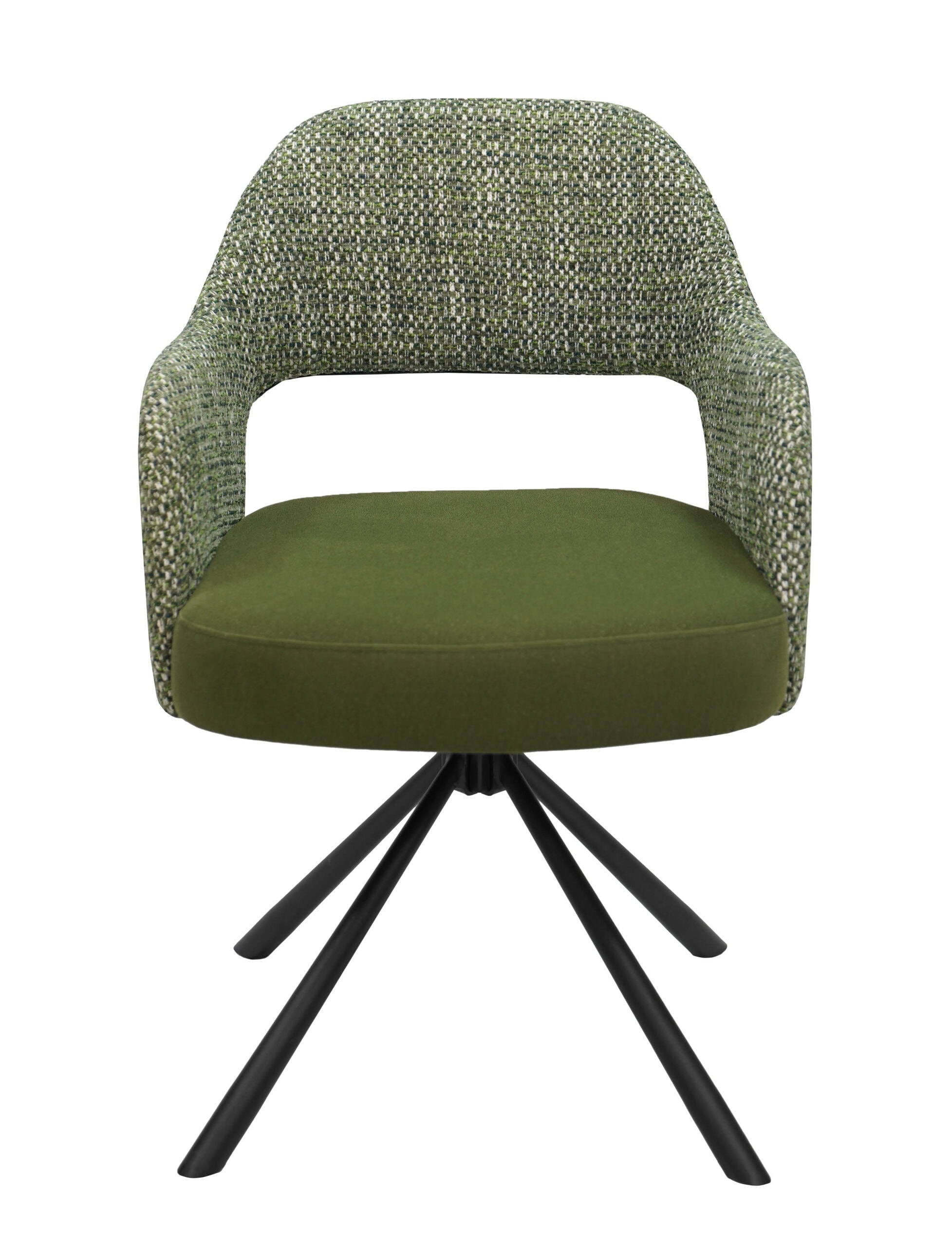 Pivot39 Beige Boucle Swivel Chair