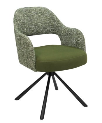 Pivot39 Beige Boucle Swivel Chair