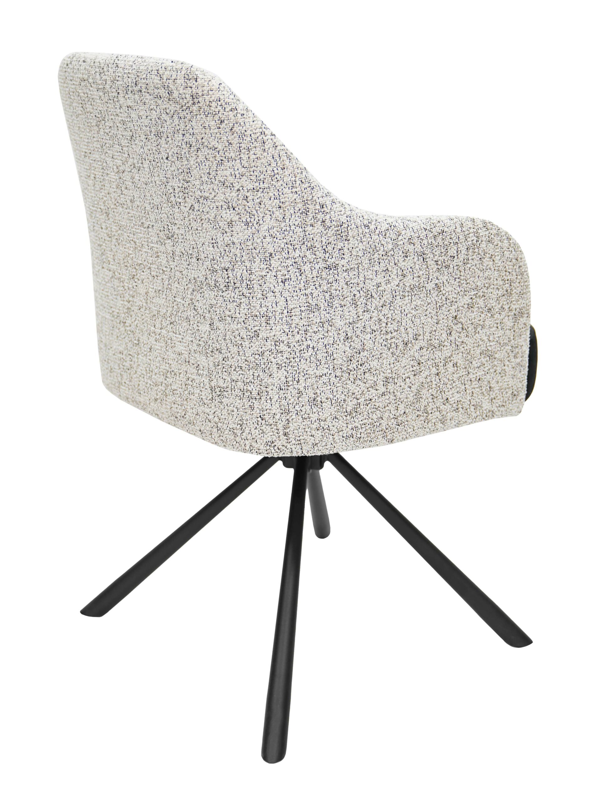 Prime41 Multi-Color Chenille Arm Swivel Chair