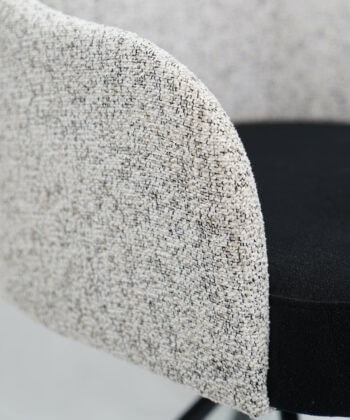 Prime41 Multi-Color Chenille Arm Swivel Chair