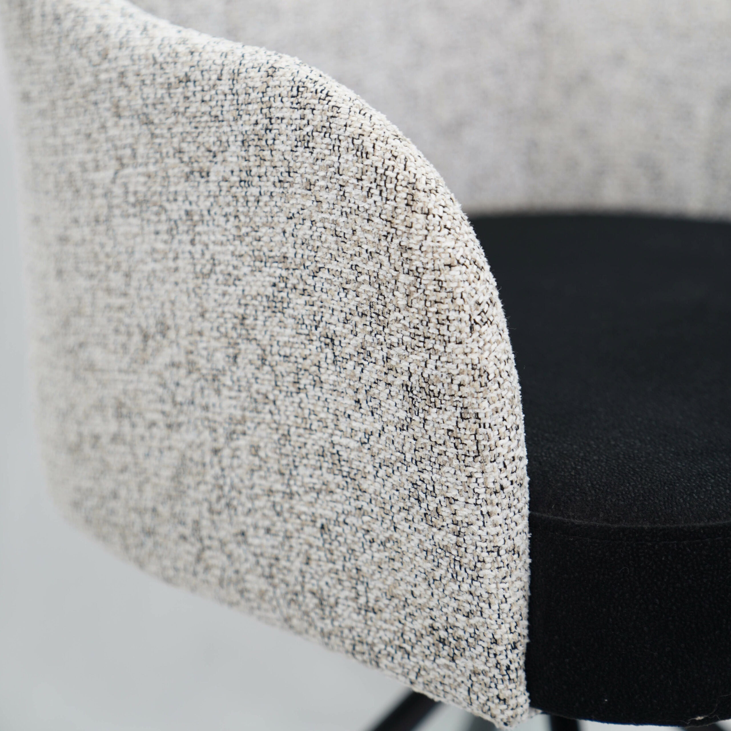 Prime41 Multi-Color Chenille Arm Swivel Chair