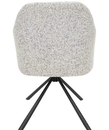 Prime41 Multi-Color Chenille Arm Swivel Chair