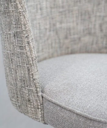 Spin38 Multi-Color Chenille Swivel Chair