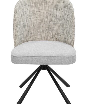 Spin38 Multi-Color Chenille Swivel Chair