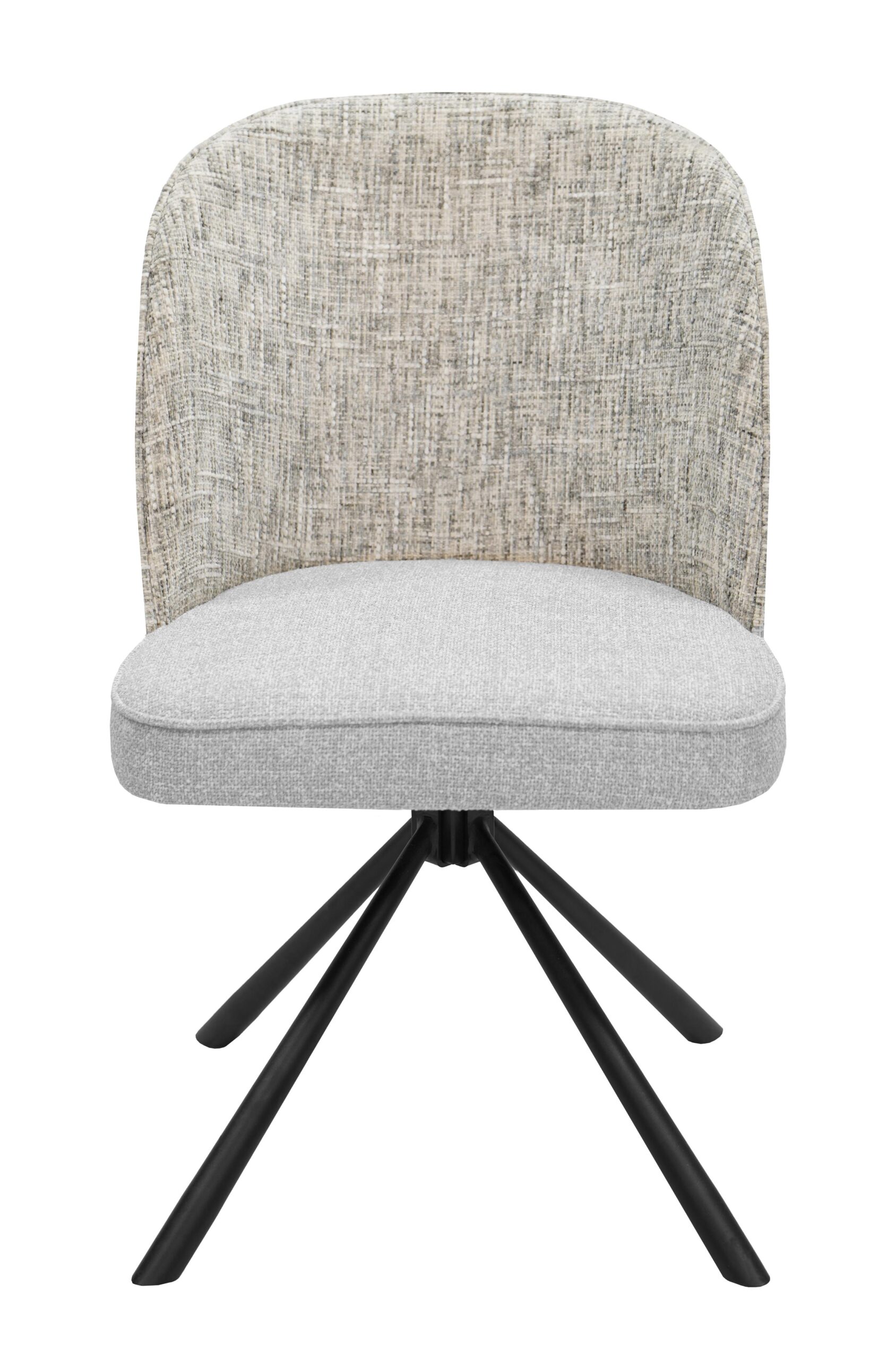 Spin38 Multi-Color Chenille Swivel Chair