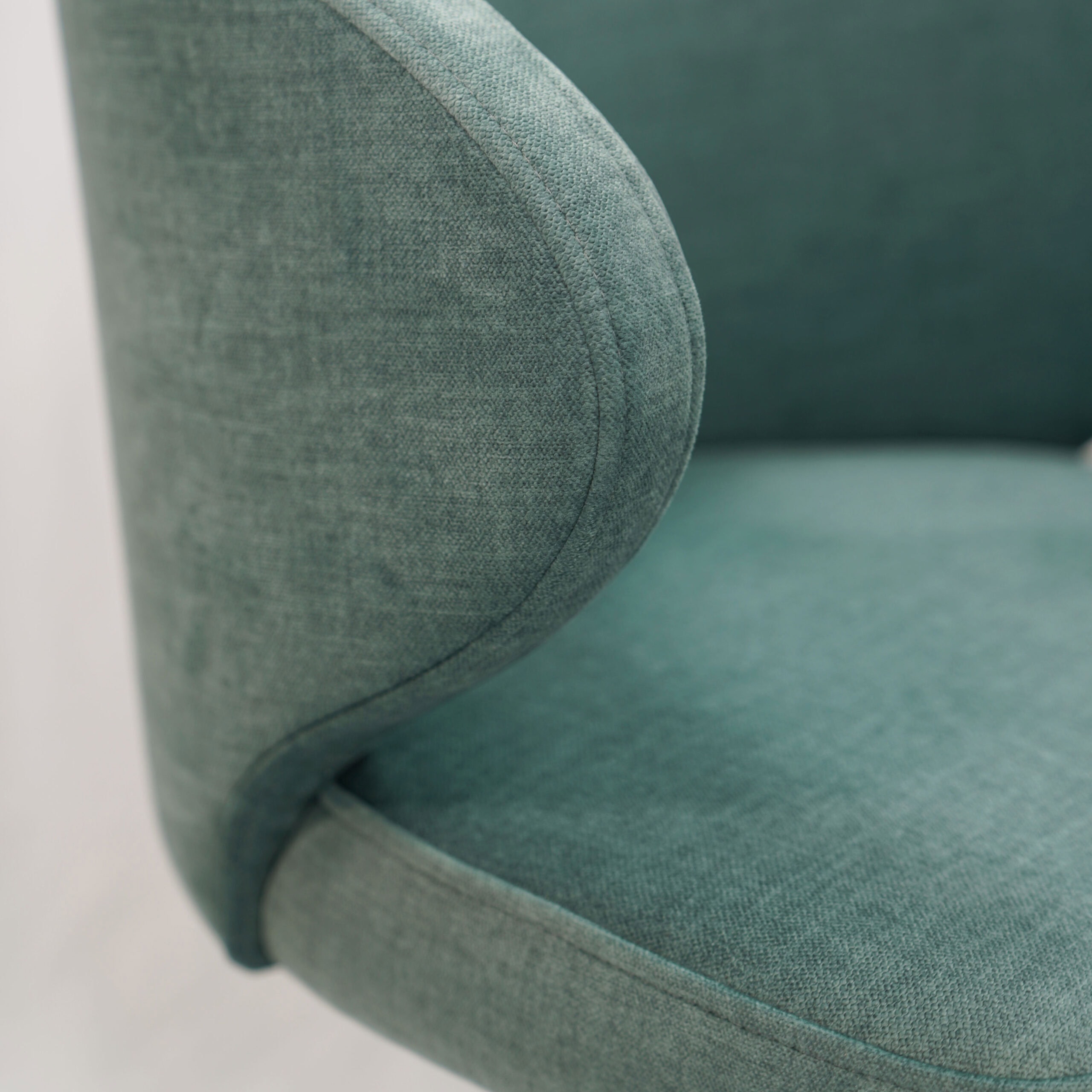 Twist40 Blue Chenille Swivel Chair
