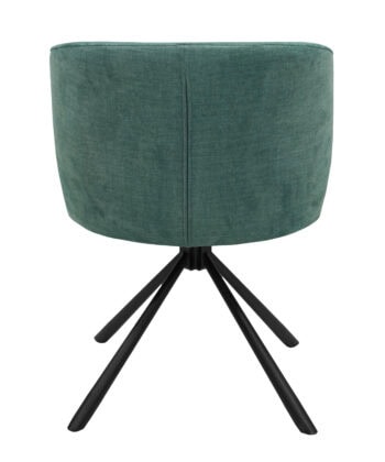 Twist40 Blue Chenille Swivel Chair