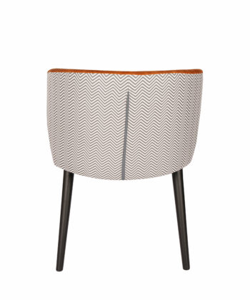 Velvet Panther Accent Chair