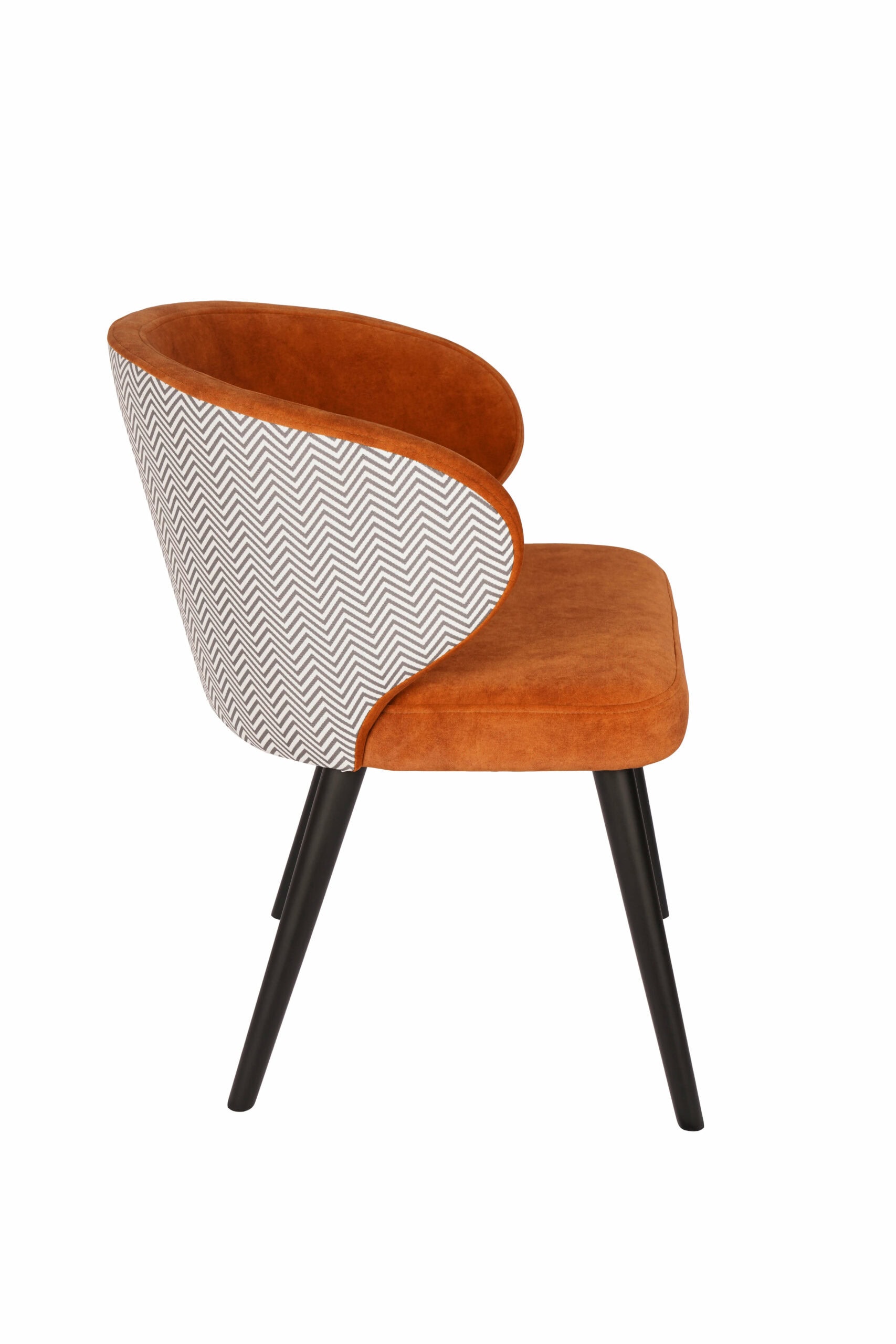 Velvet Panther Accent Chair