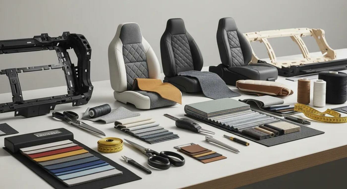 Custom Upholstered Seat Panels