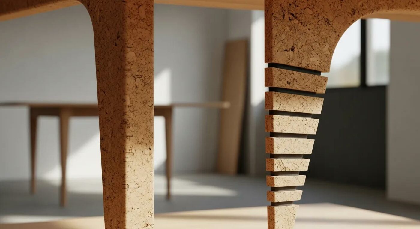 Bespoke Table Legs: Cork Creations