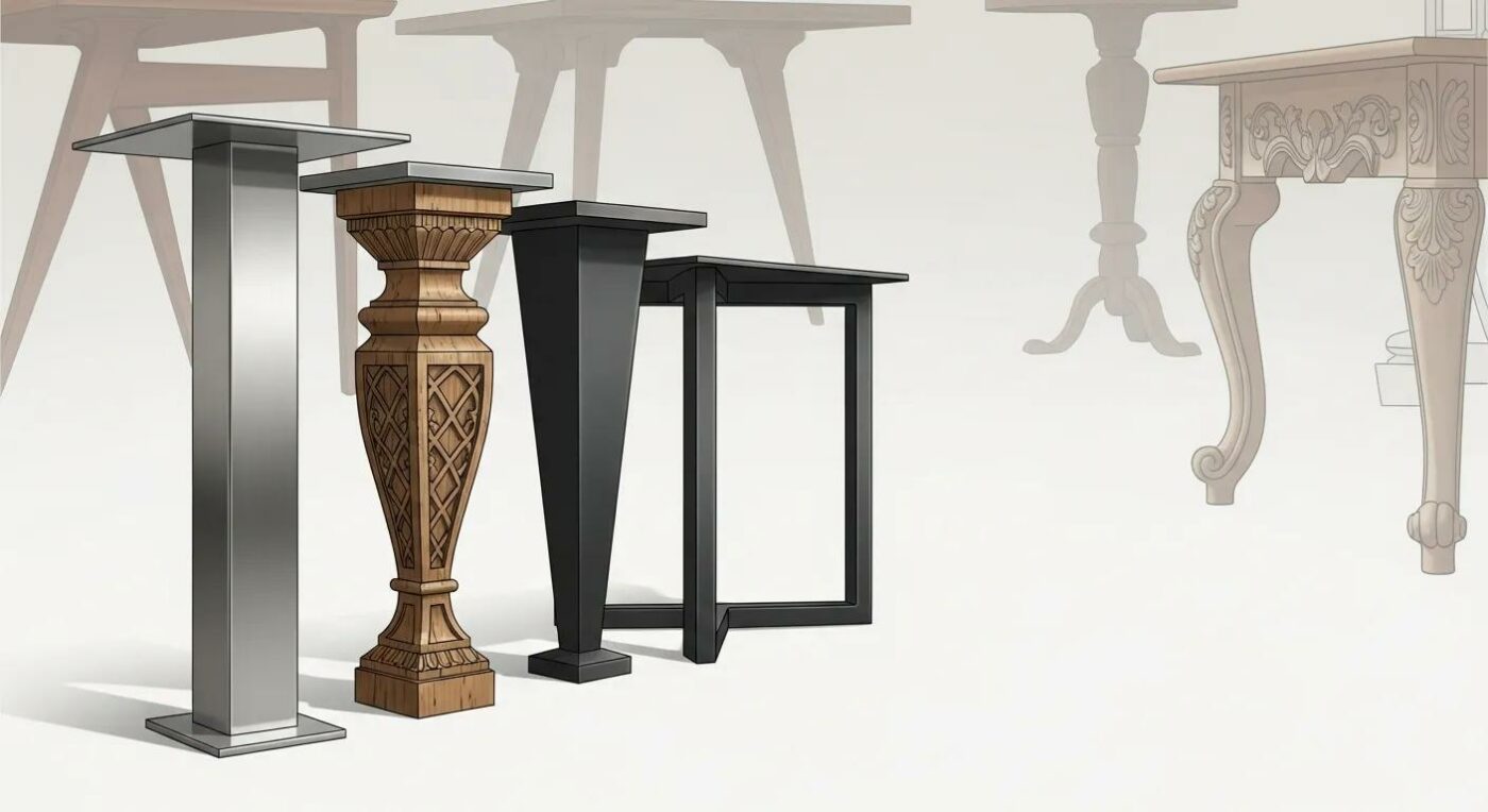 Custom Table Legs for Every Style