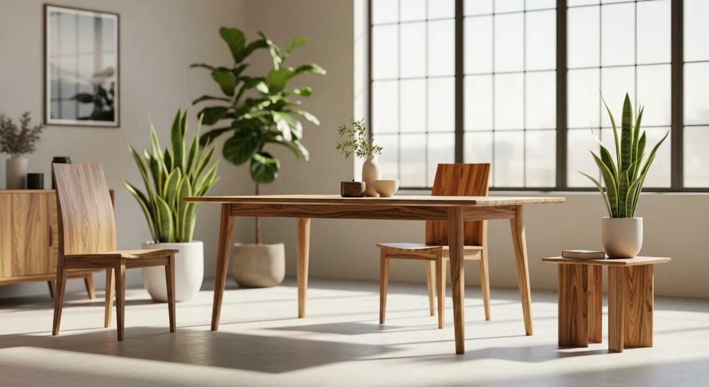 Sustainable Recycled Wood Furniture