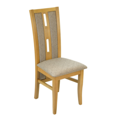 Wotan Classic Heritage Chair &ndash; Beech Wotan Frame with Beige Chenille