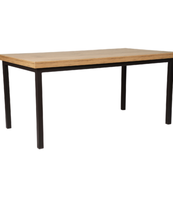 Wotan Forge Coffee Table &ndash; Loft Industrial Oak 110x60x45cm Black Metal Legs