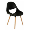 Cappuccino Chicago Polypropylene Chair – Scandinavian Beige