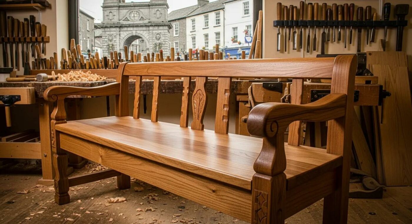 Custom Handcrafted Benches in Galway