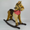 Ares Galloper Rocking Horse – Interactive Brown Plush Pony Toy