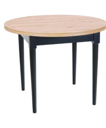 Artisan Odyssey Round Extendable Table – Dublin Scandinavian Oak Dining 100+35cm