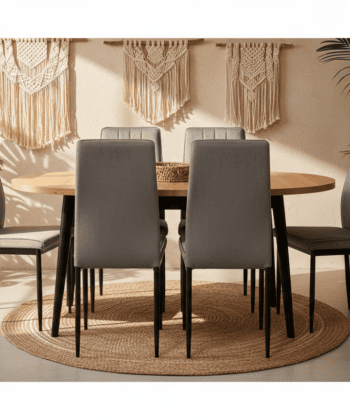 Artisan Odyssey Round Extendable Table – Dublin Scandinavian Oak Dining 100+35cm