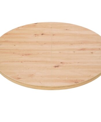 Artisan Odyssey Round Extendable Table – Dublin Scandinavian Oak Dining 100+35cm