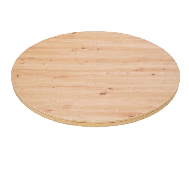 Artisan Odyssey Round Extendable Table – Dublin Scandinavian Oak Dining 100+35cm