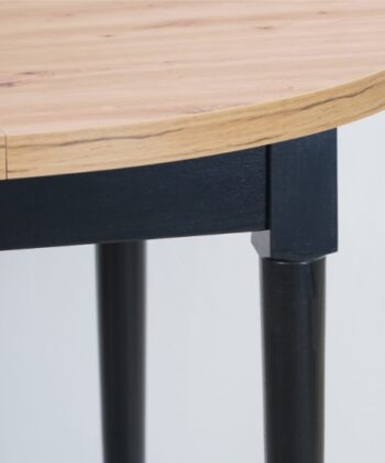 Artisan Odyssey Round Extendable Table – Dublin Scandinavian Oak Dining 100+35cm