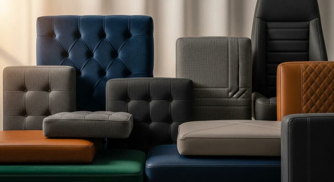 Bespoke Upholstered Seat Panels