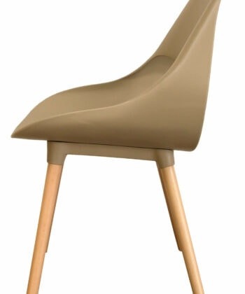 Cappuccino Chicago Polypropylene Chair – Scandinavian Beige